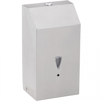 Automatinis muilo dozatorius Bemeta Hotel 1100 ml. matinio nerūdijančio plieno 